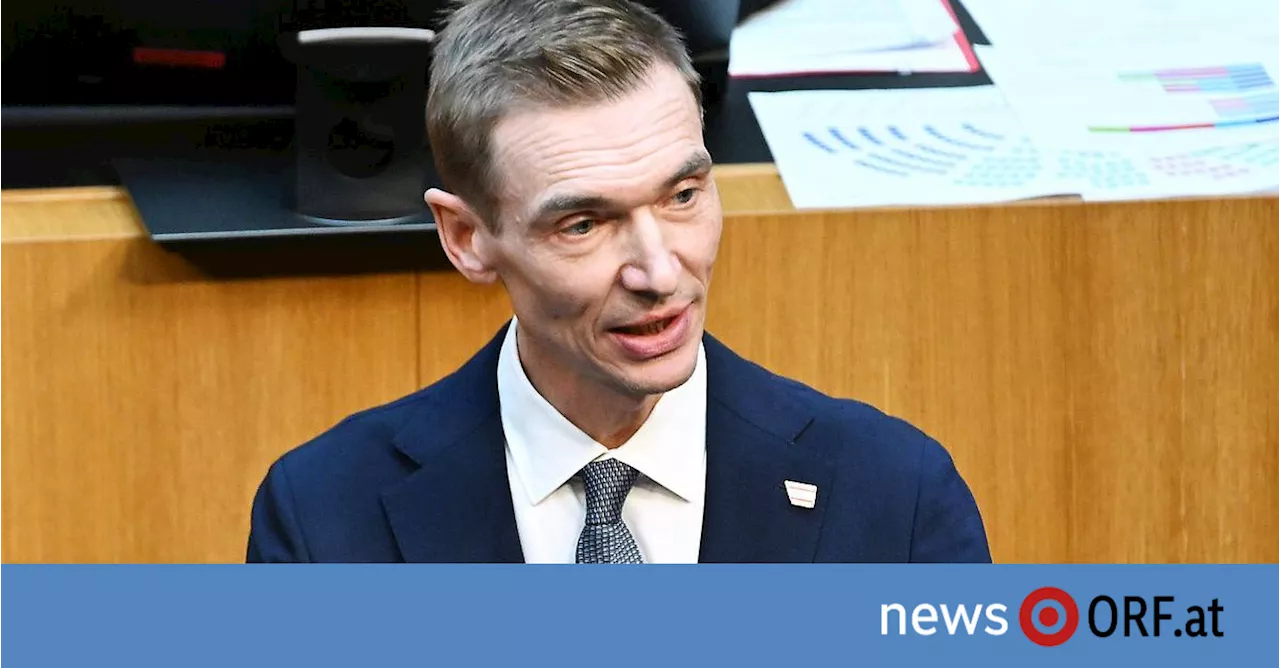 Neuer Finanzminister: Mayr will „Amt mit Demut ausüben“