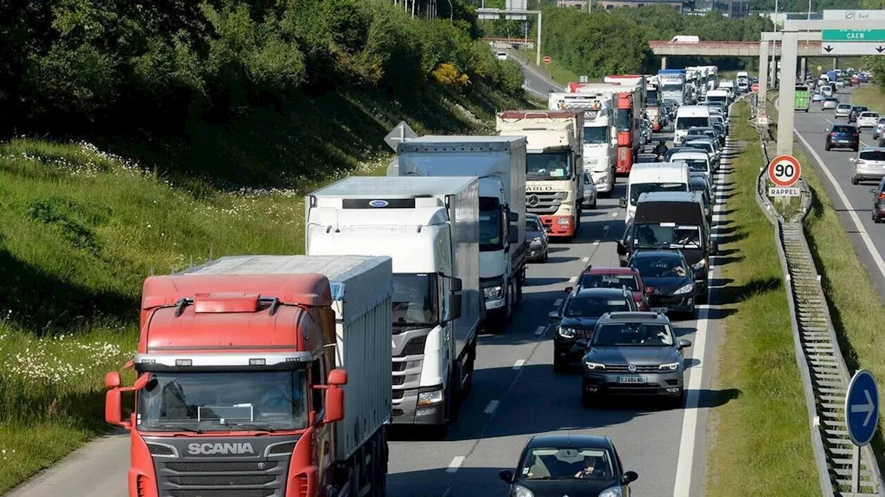 Neige en Bretagne : restrictions de circulation des camions, vitesse réduite pour les voitures jeudi