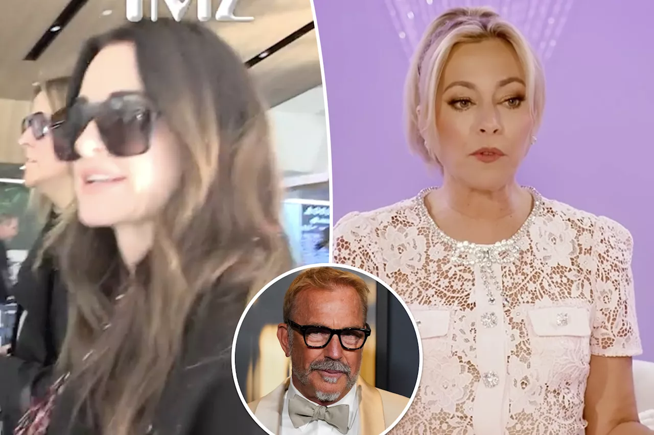 Kyle Richards shuts down Sutton Stracke's claim she tried to hook up with Kevin Costner