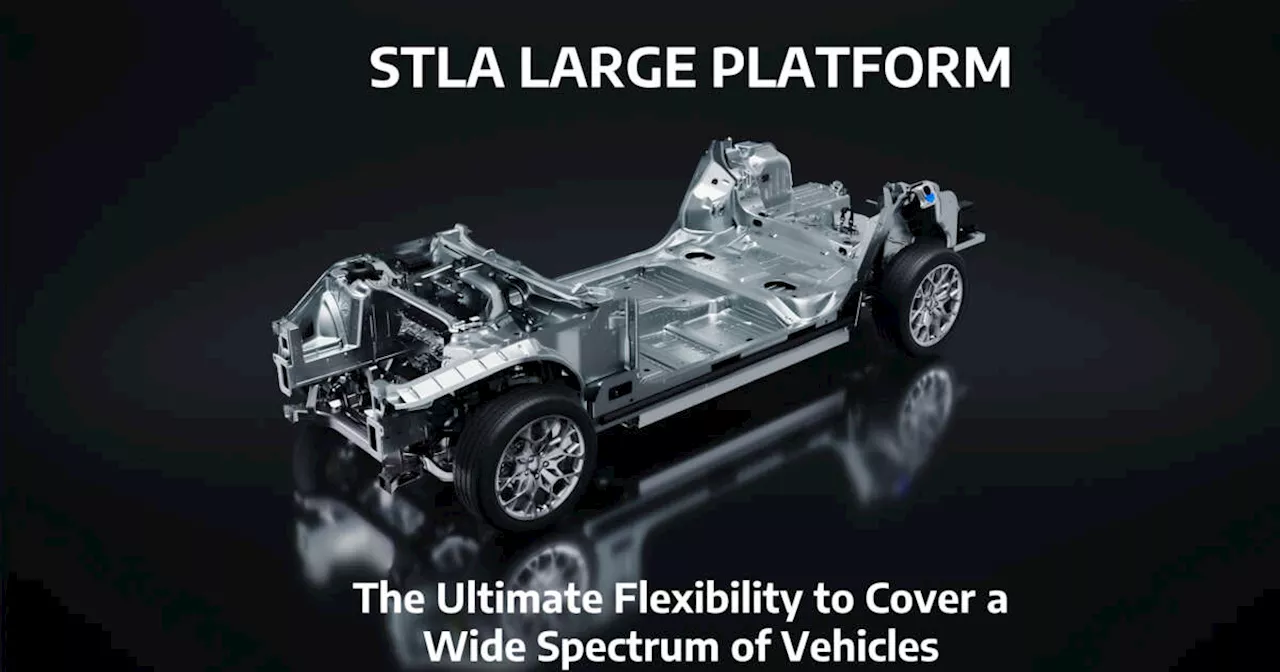 Stellantis unveils STLA Large platform – EV-native architecture for 8 models to be launched until 2026