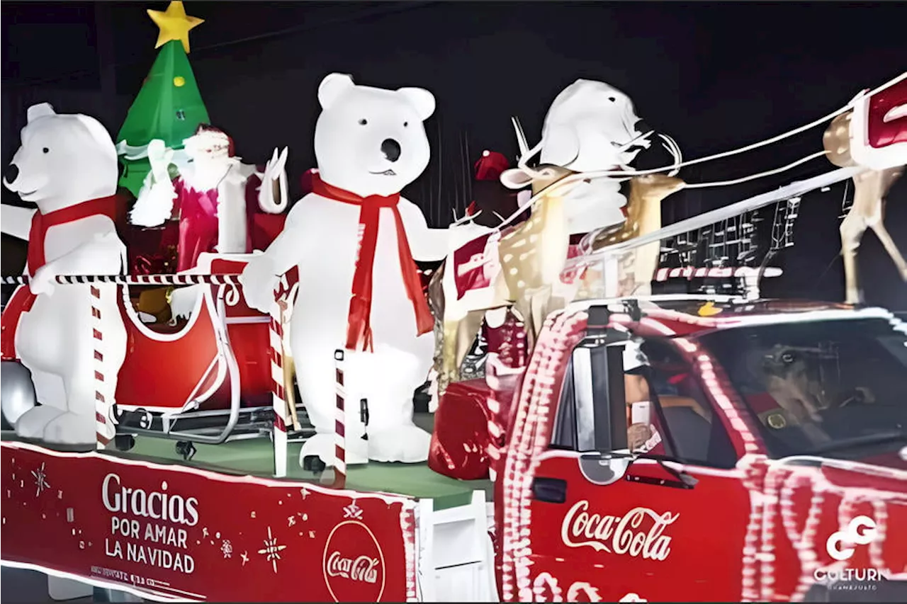 ¿Cuándo pasará la caravana navideña de Coca Cola por Guanajuato y en qué ciudades?