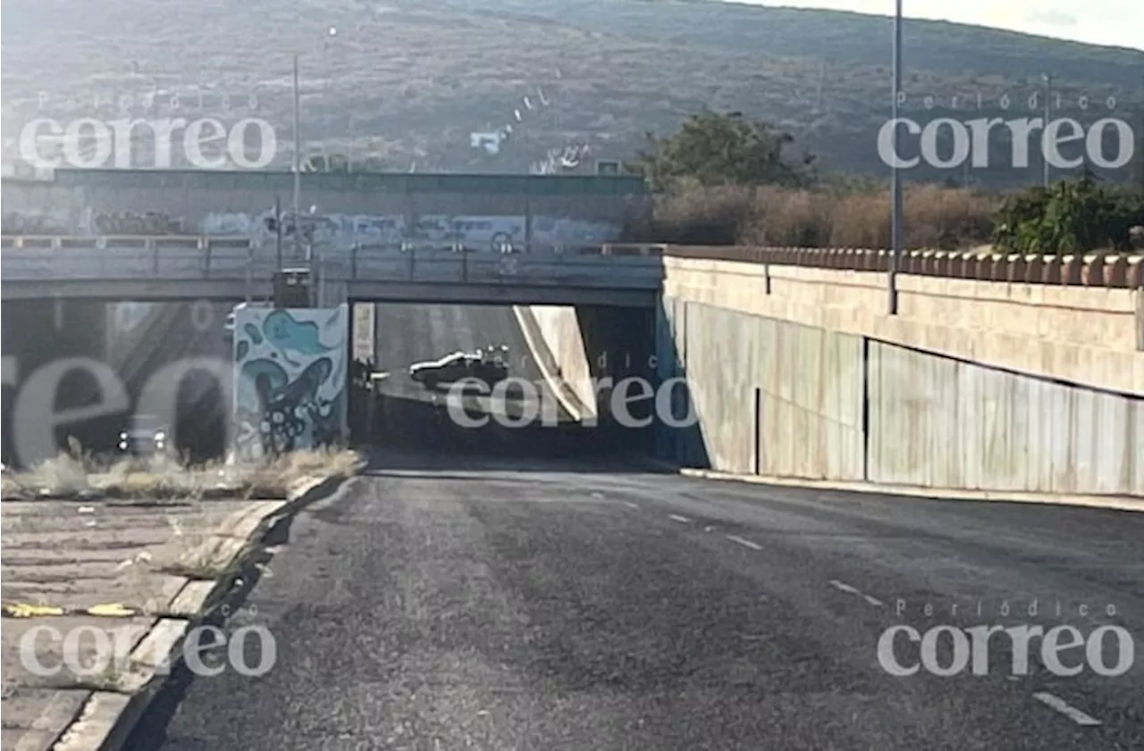 Hombre muere tras caer de puente y ser arrollado en Irapuato