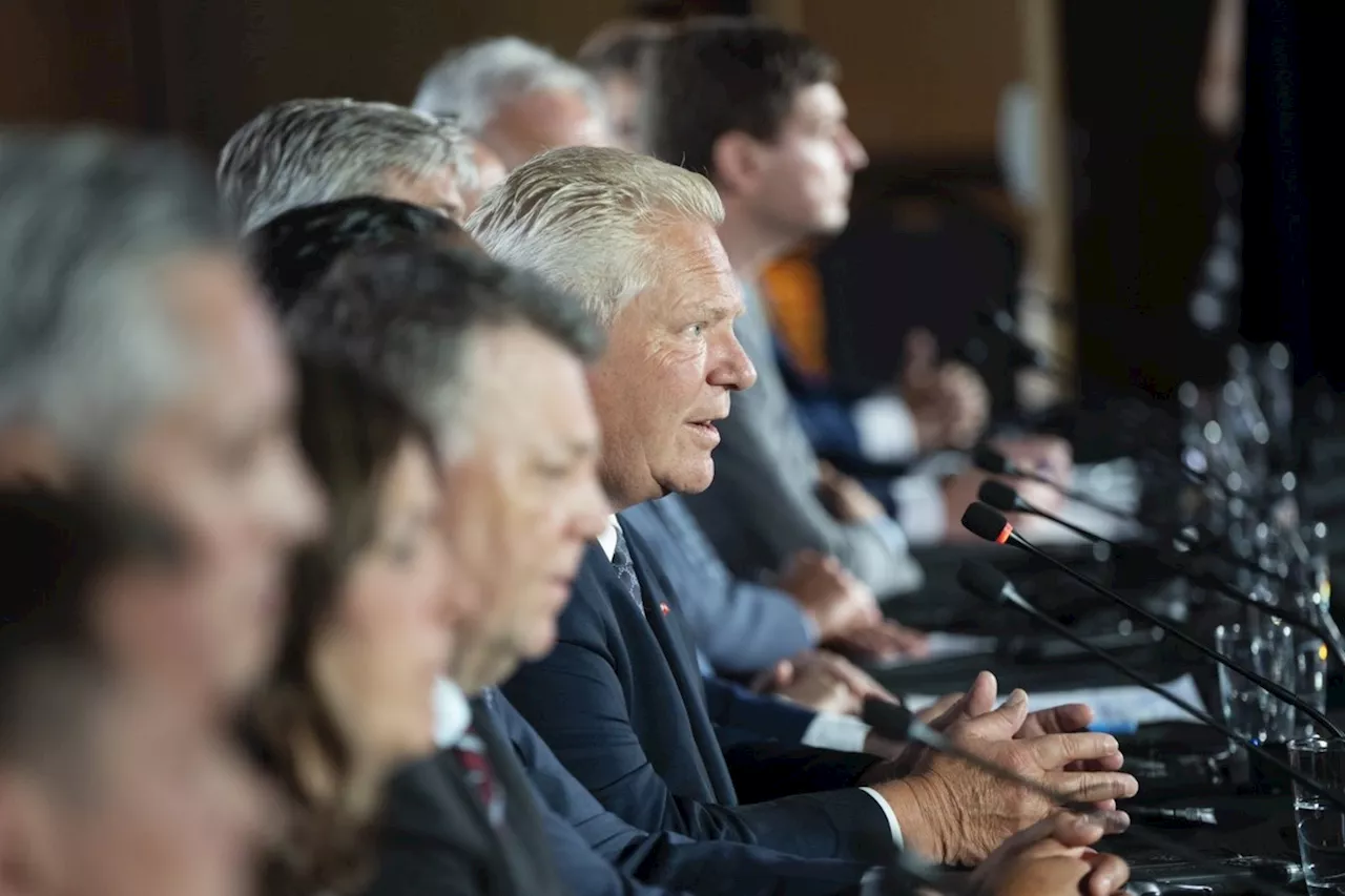 All premiers aligned on push for Canada to have bilateral trade deal with U.S.: Ford