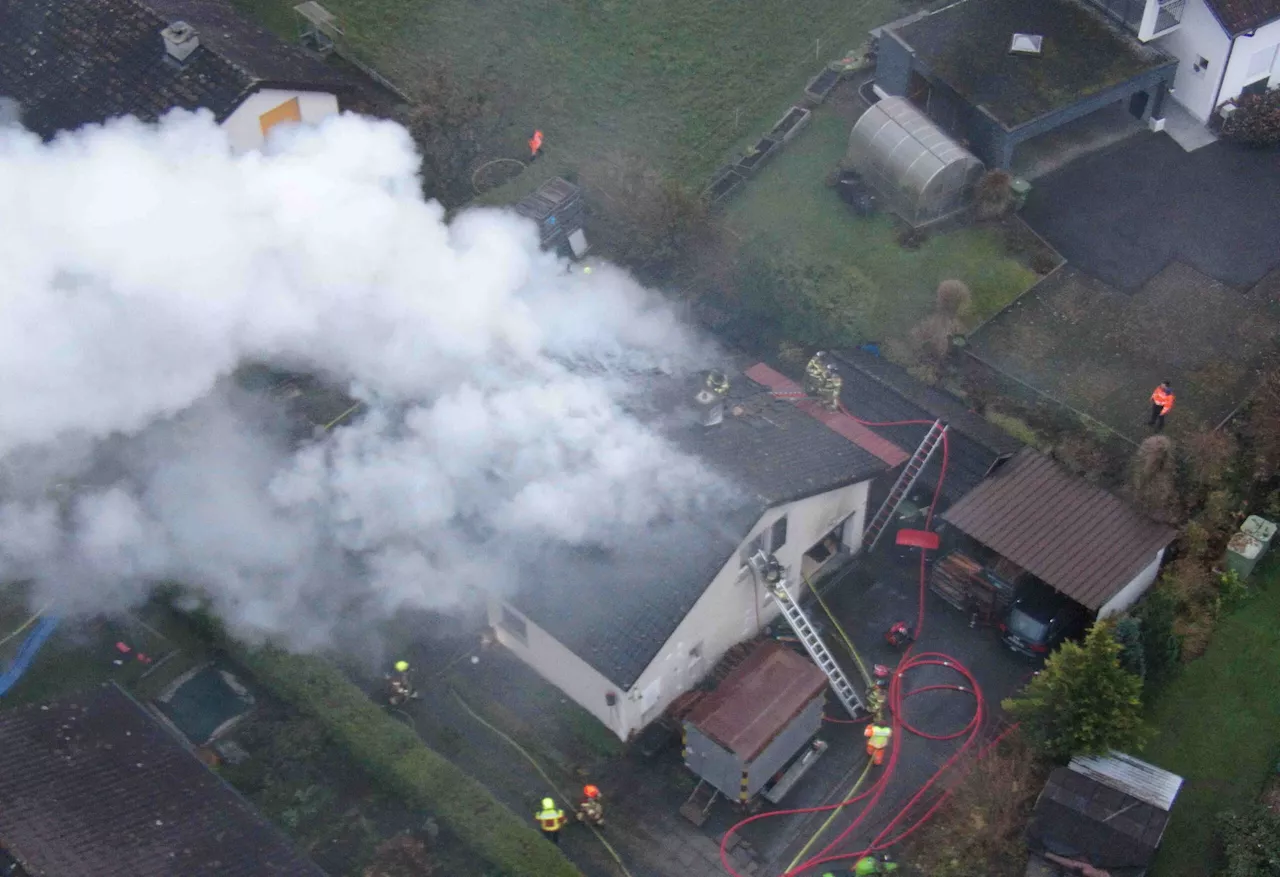 Grabs SG: Brand in Einfamilienhaus – Sachschaden von über 200’000 Franken