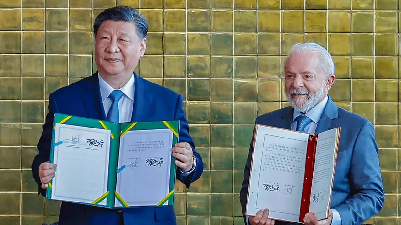 Lula e Xi Jinping assinam 37 acordos em áreas como agricultura, saúde e educação