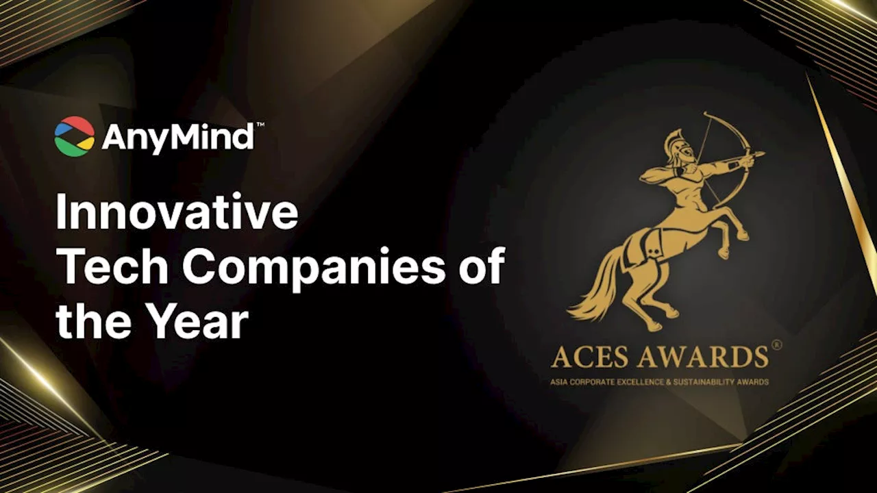 AnyMind Group、ACES Awards 2024で「Innovative Tech Companies of the Year」を受賞