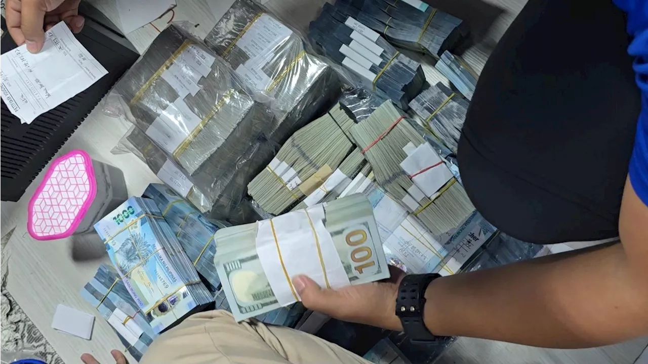 Vaults in raided Bataan hub contain P33 million