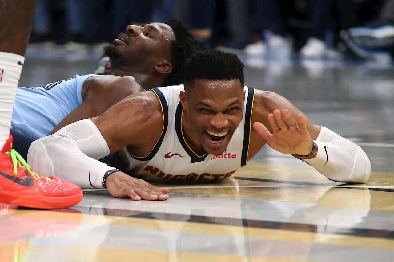 Westbrook posts 200th triple-double as Nuggets knock off Grizzlies