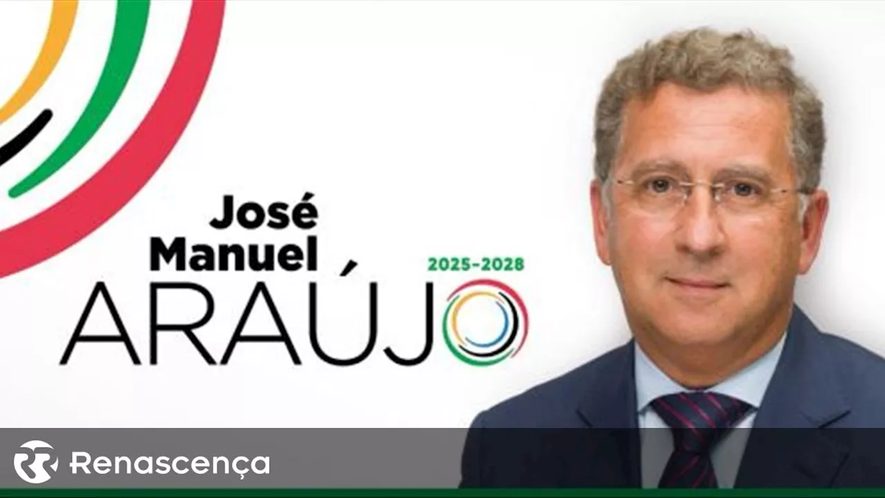 José Manuel Araújo. candidato ao Comité Olímpico Português.