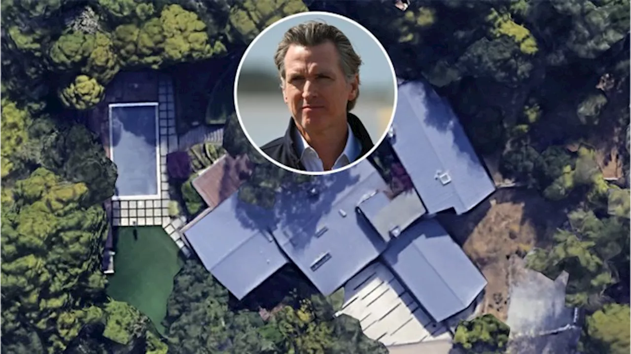 Gavin Newsom Drops $9.1 Million on a Hyatt Hotel Heir’s Bay Area Home