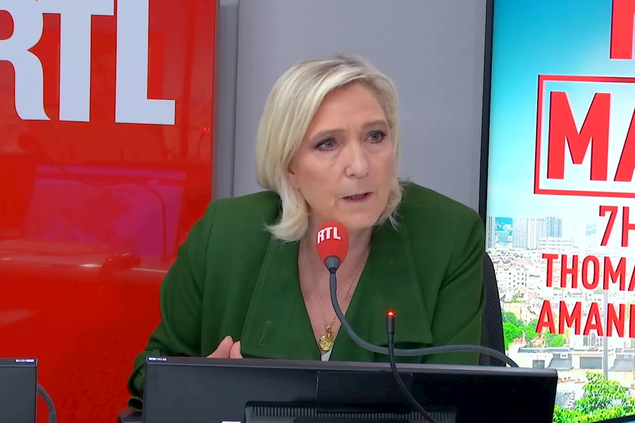  'Je ne vois pas où est le problème' : Marine Le Pen réagit aux propos de Jordan Bardella sur sa potentielle inéligibilité