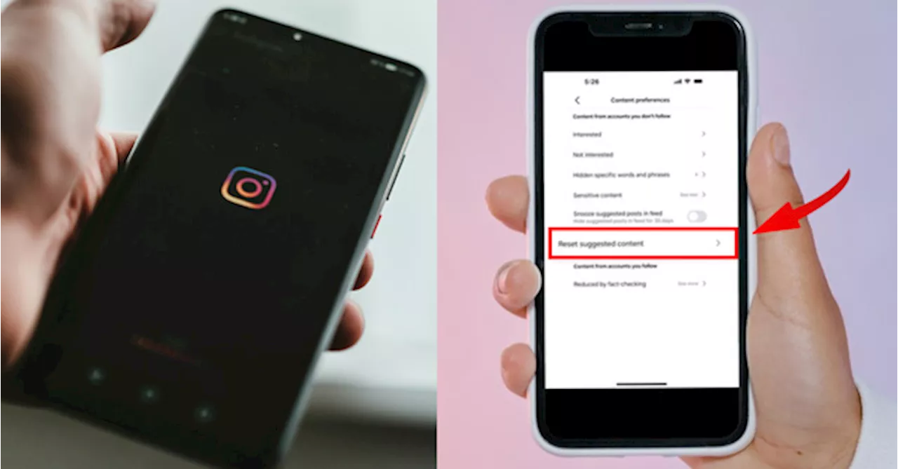 Instagram's New Feature Lets You Reset Your Entire Algorithm