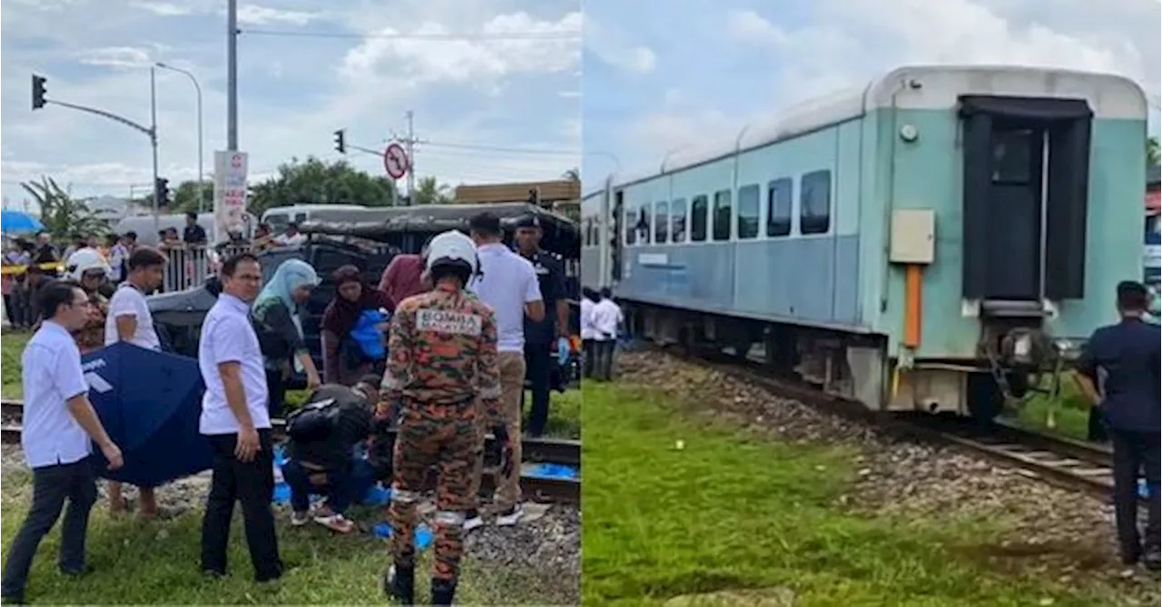 Mother Dies Trying To Save Son From Passing Train In Sabah