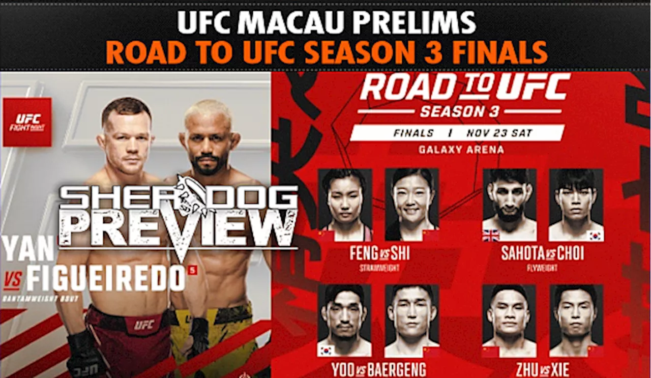 Preview: UFC Macau Prelims