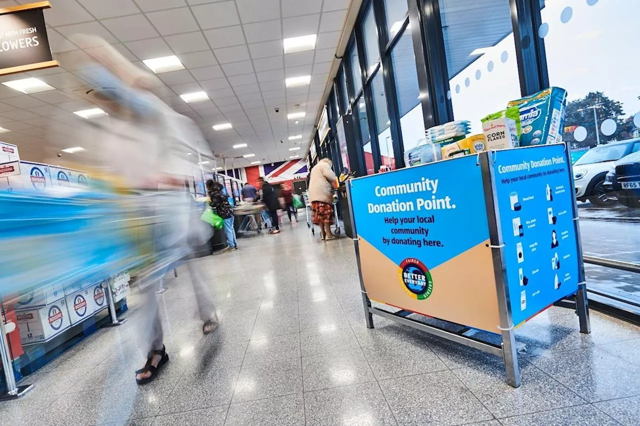 Aldi calls on shoppers in Shropshire as foodbanks brace for tough Christmas