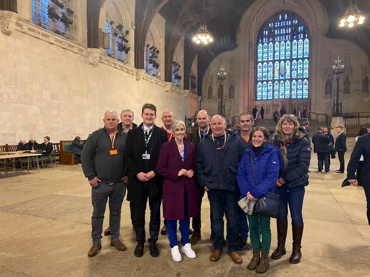 David Chadwick MP meets with local farming community as Lib Dems demand ‘axe the family farm tax’