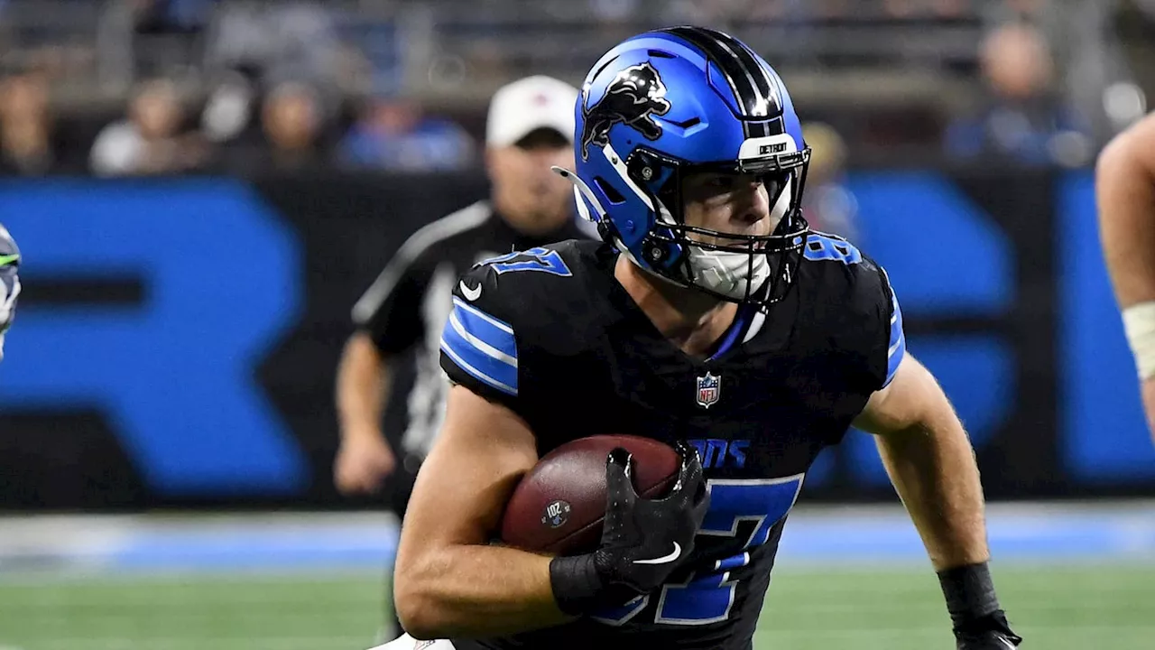 Detroit Lions Sam LaPorta trending positively to return against Colts