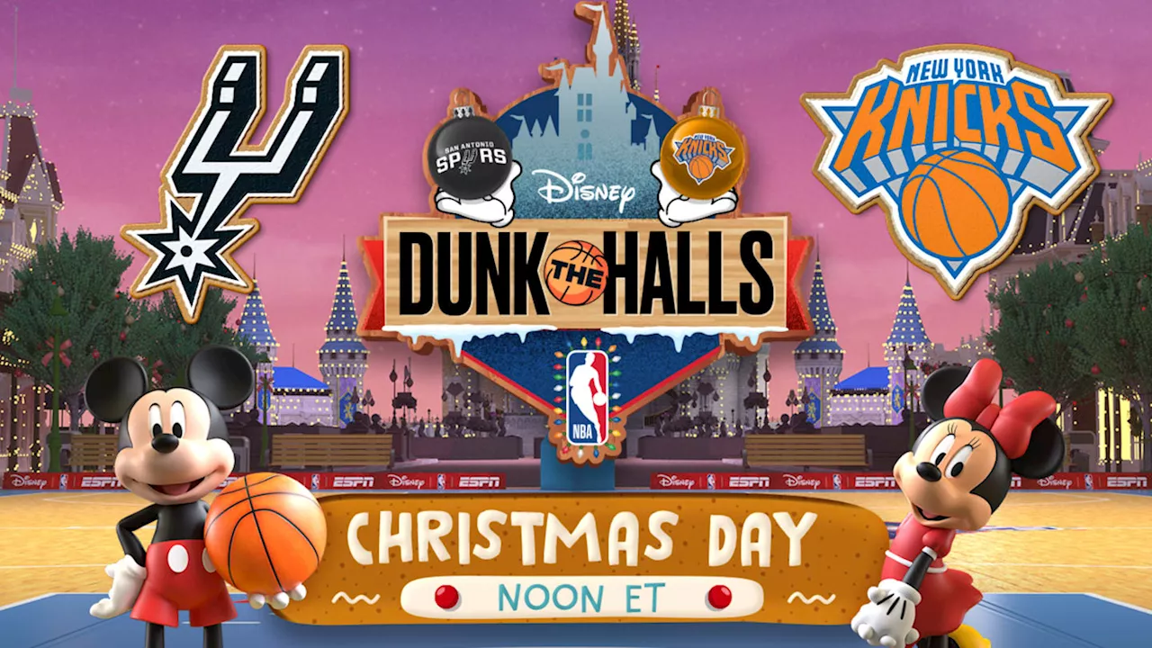 Disney, ESPN and NBA to Present First Real-Time, Animated Game on Christmas Day