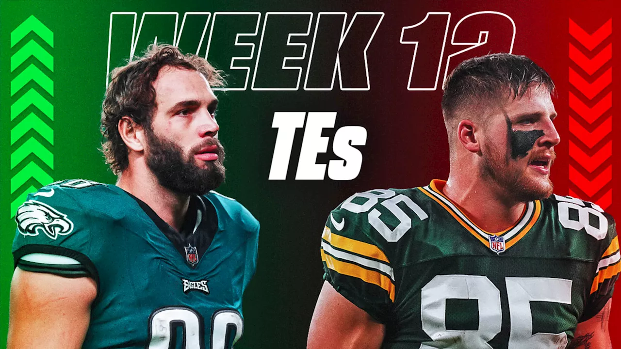 Start 'Em, Sit 'Em Tight Ends For Fantasy Football Week 12