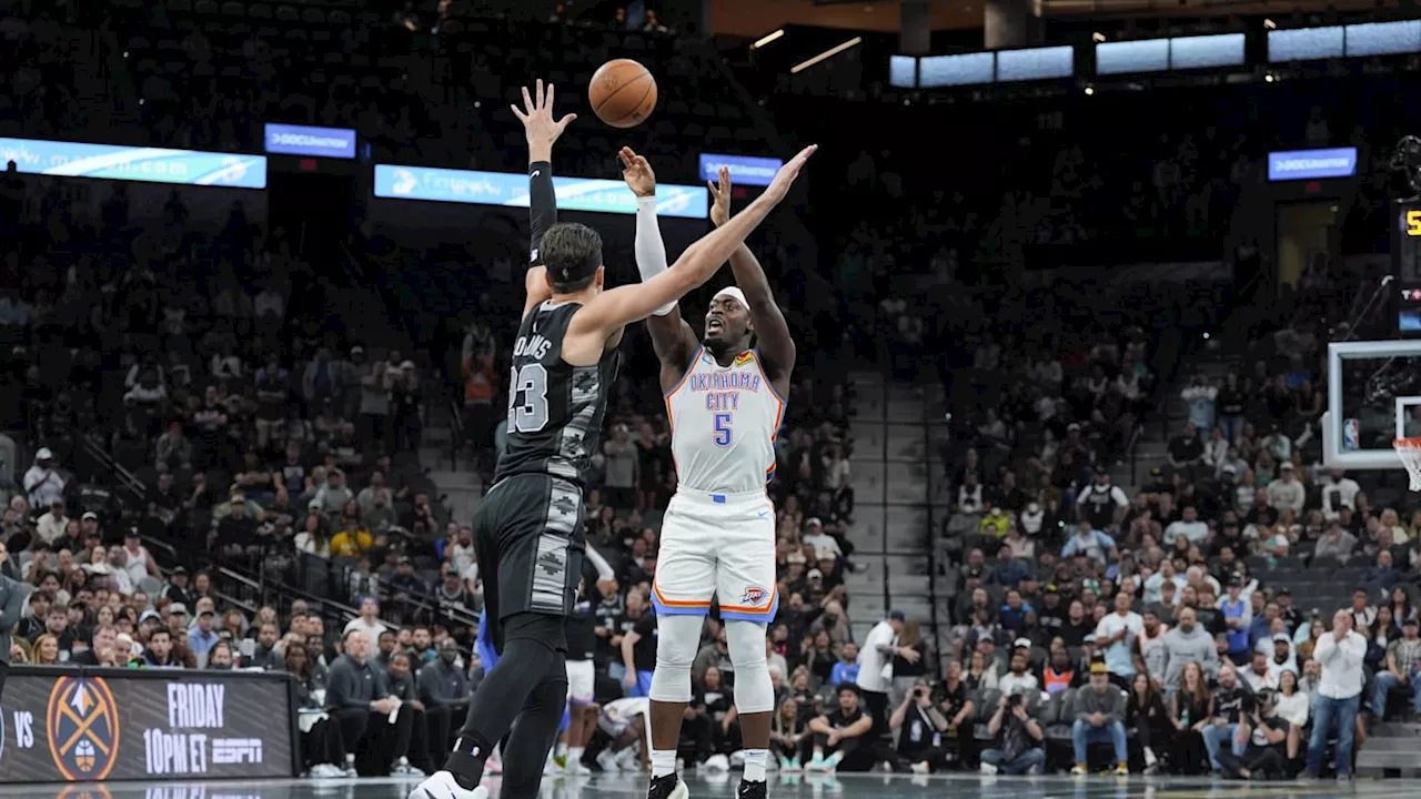 Three Takeaways from the Thunder's 110-104 Loss to the San Antonio Spurs