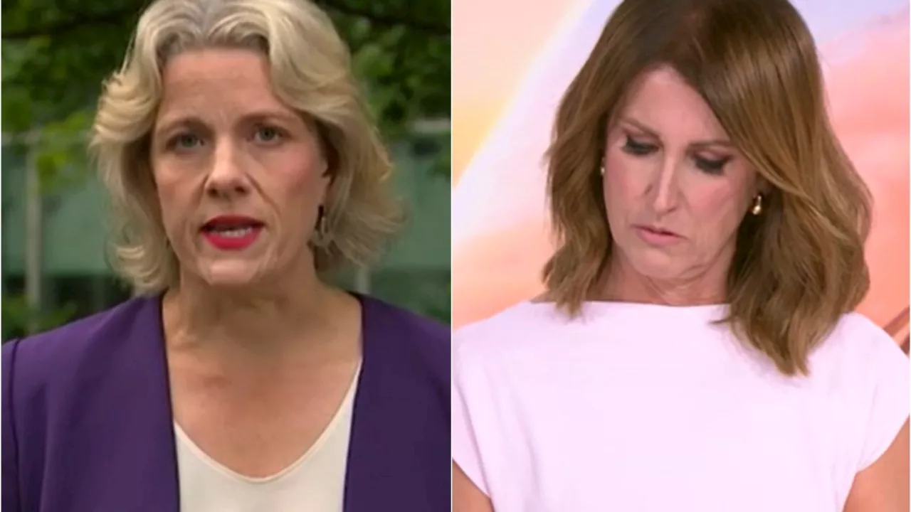 ‘Is that wrong?’: Sunrise star left confused as she grills O’Neil on immigration