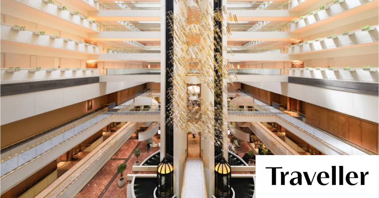 Three of the world’s most impressive hotel atriums are in the same city