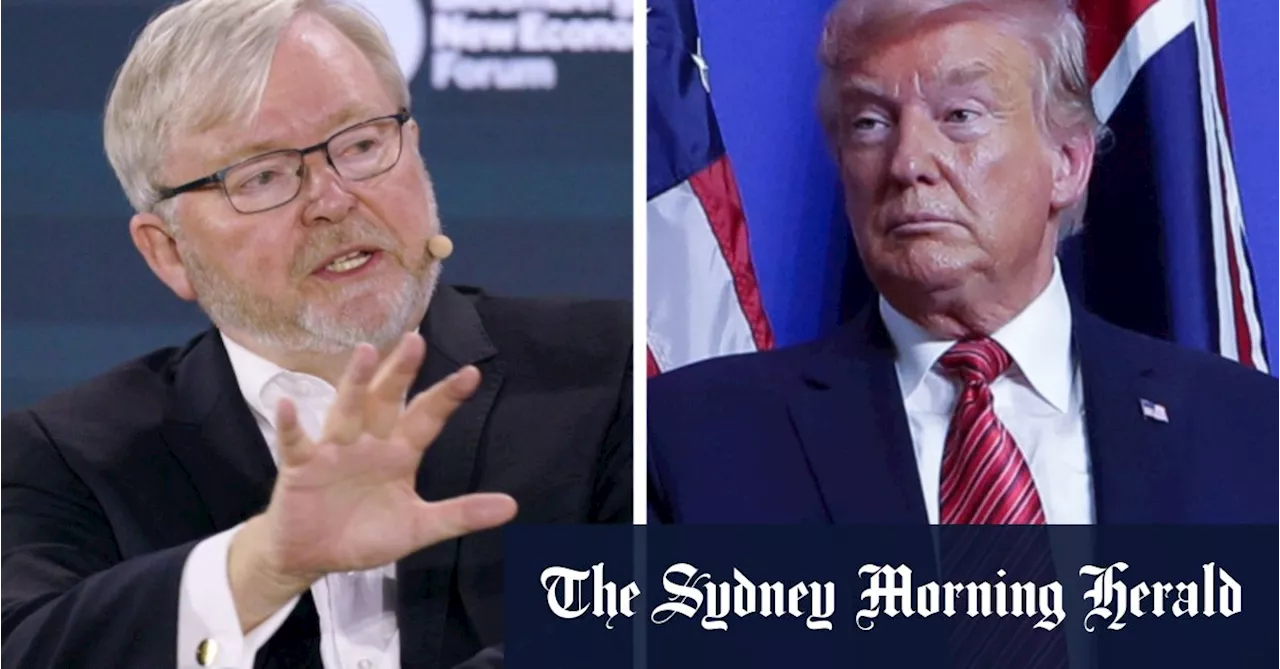 ‘We’re ready’: Kevin Rudd declares he will work well with Donald Trump