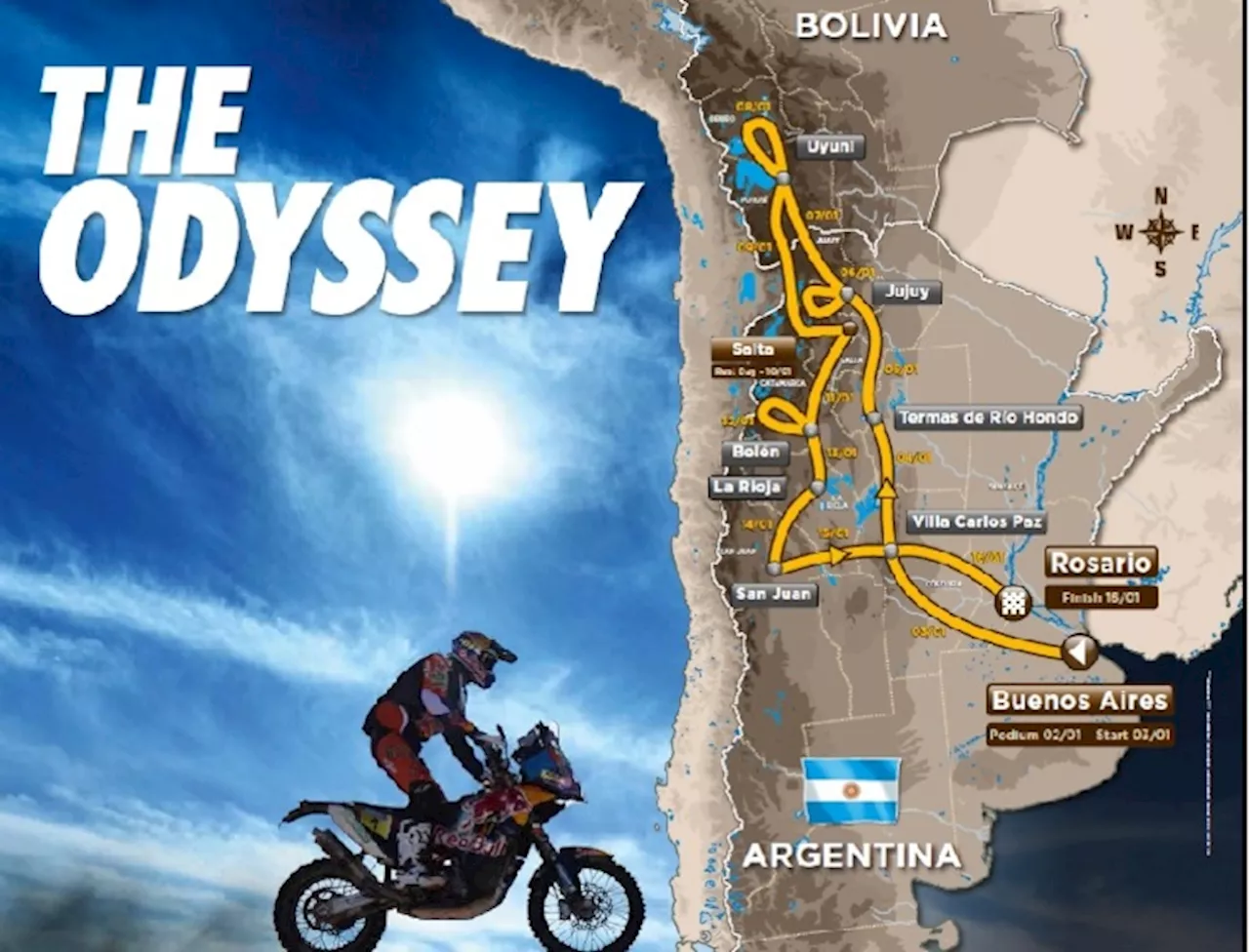 Die neue Route der Rallye Dakar 2016