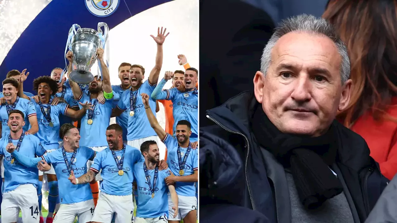 Txiki Begiristain criticises Man City players for 'awful' thing that happened after they won the treble