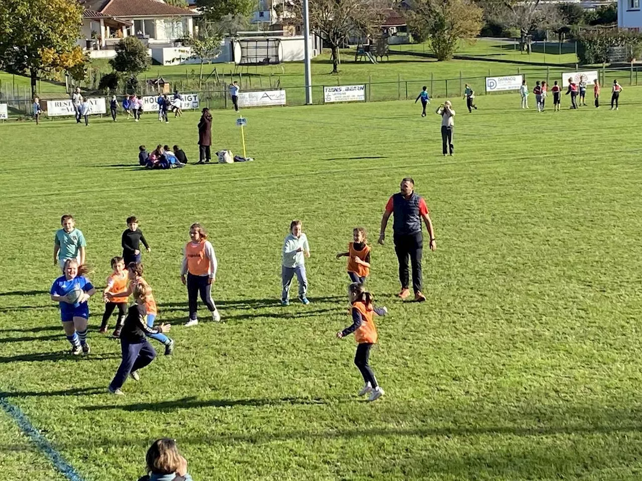 Salies-de-Béarn : beau succès pour le tournoi interécole du Rugby Club Béarnais