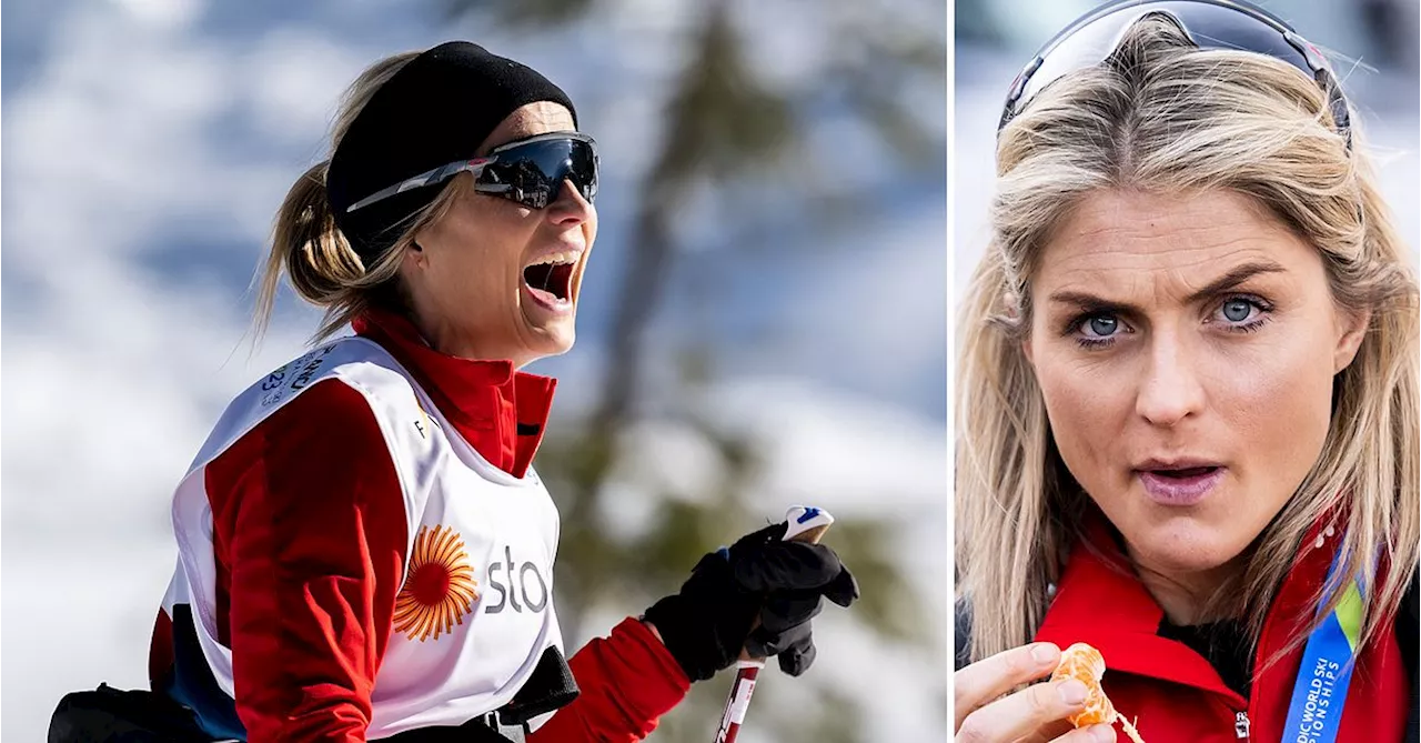 Längdskidor: Bakslag för Therese Johaug: ”Fick dra i nödbromsen”