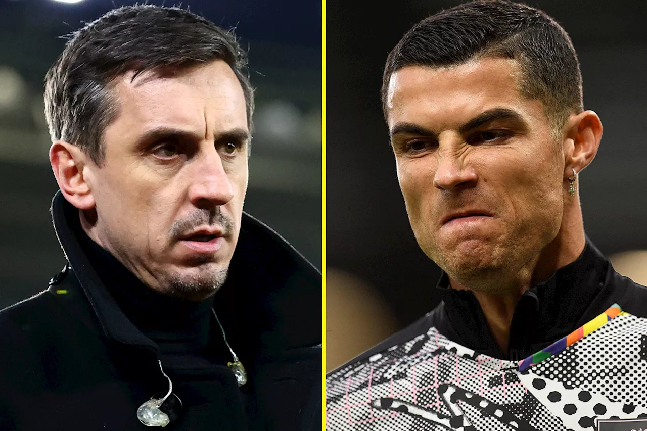 Gary Neville addresses infamous Cristiano Ronaldo snub and how it’s affected their relationship...