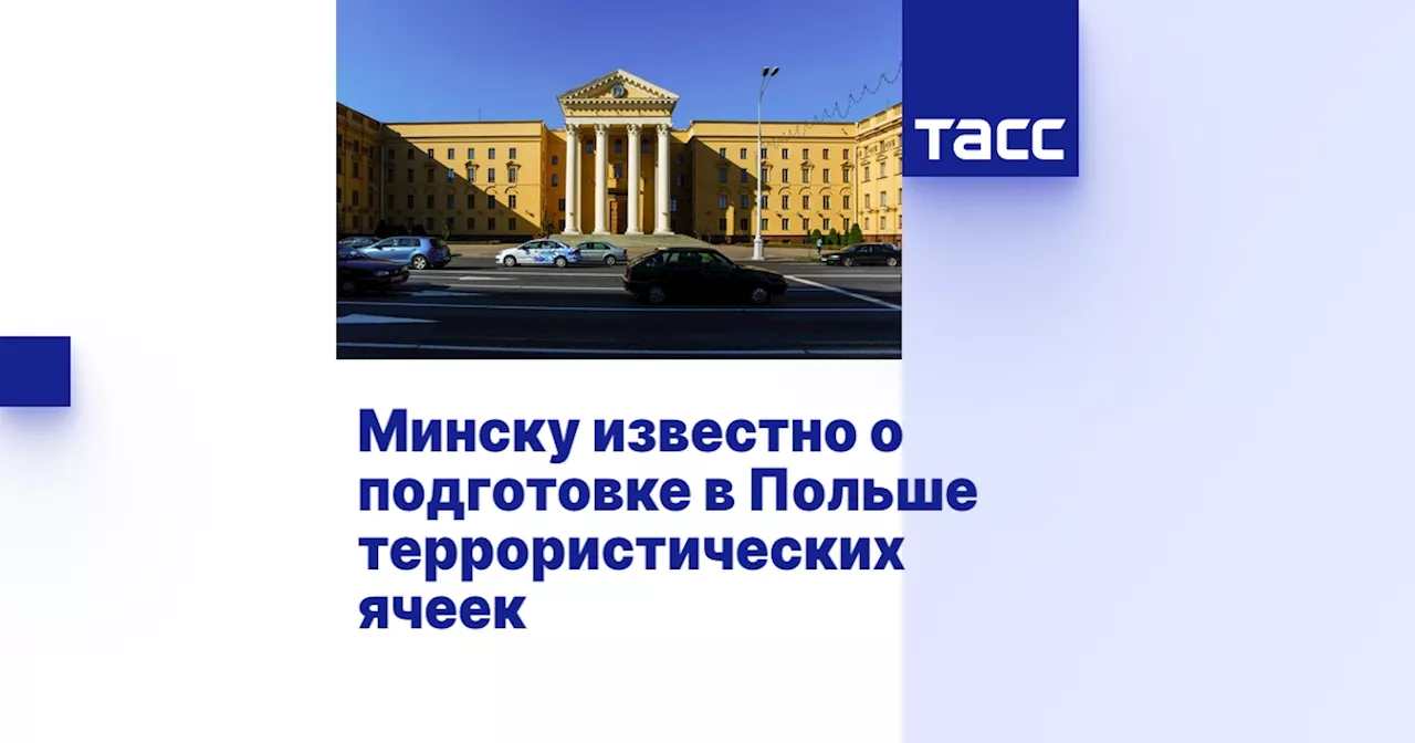 Минску известно о подготовке в Польше террористических ячеек