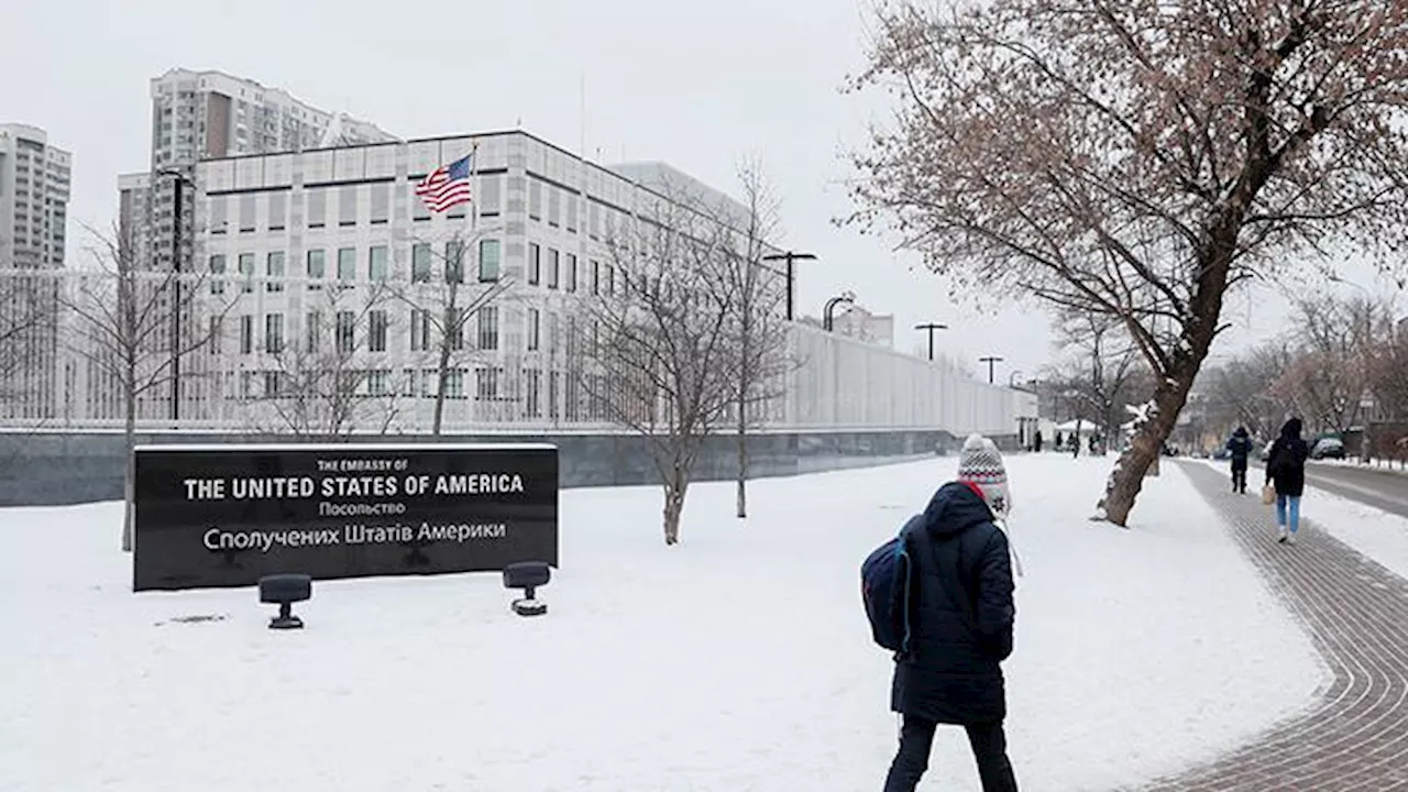 Amerika Serikat Tutup Sementara Kantor Kedutaan Besar di Ukraina