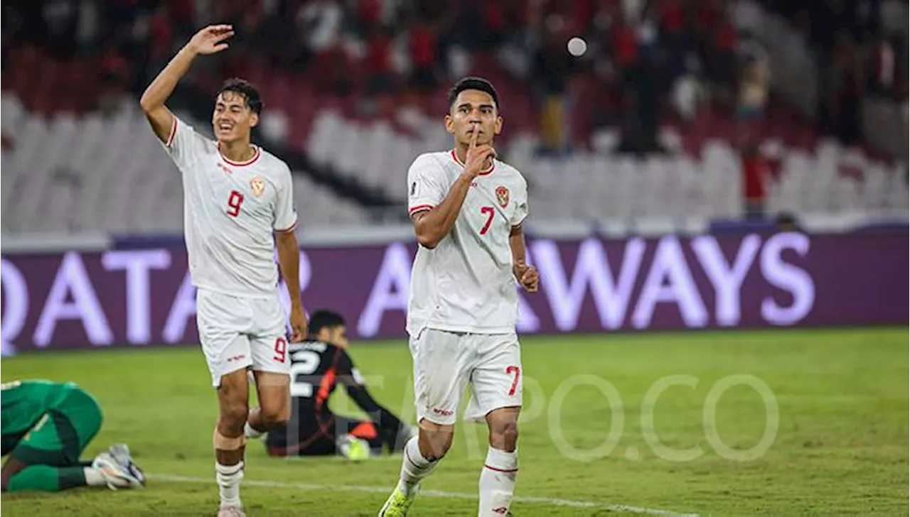 Ketika Ole Gunnar Solskjaer Unggah Cerita Selebrasi Marselino Ferdinan pada Laga Indonesia vs Arab Saudi