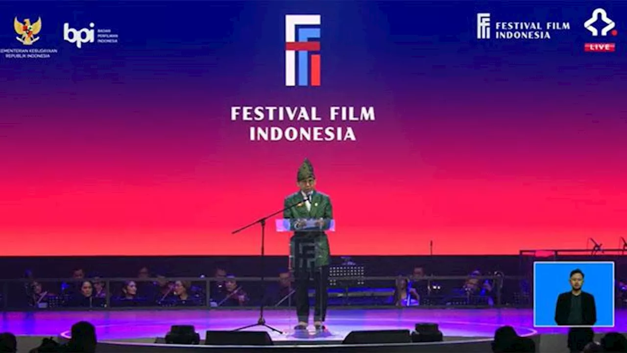 Malam Anugerah Piala Citra 2024, Menteri Kebudayaan Fadli Zon: Setiap Film Adalah Cerminan Kebudayaan