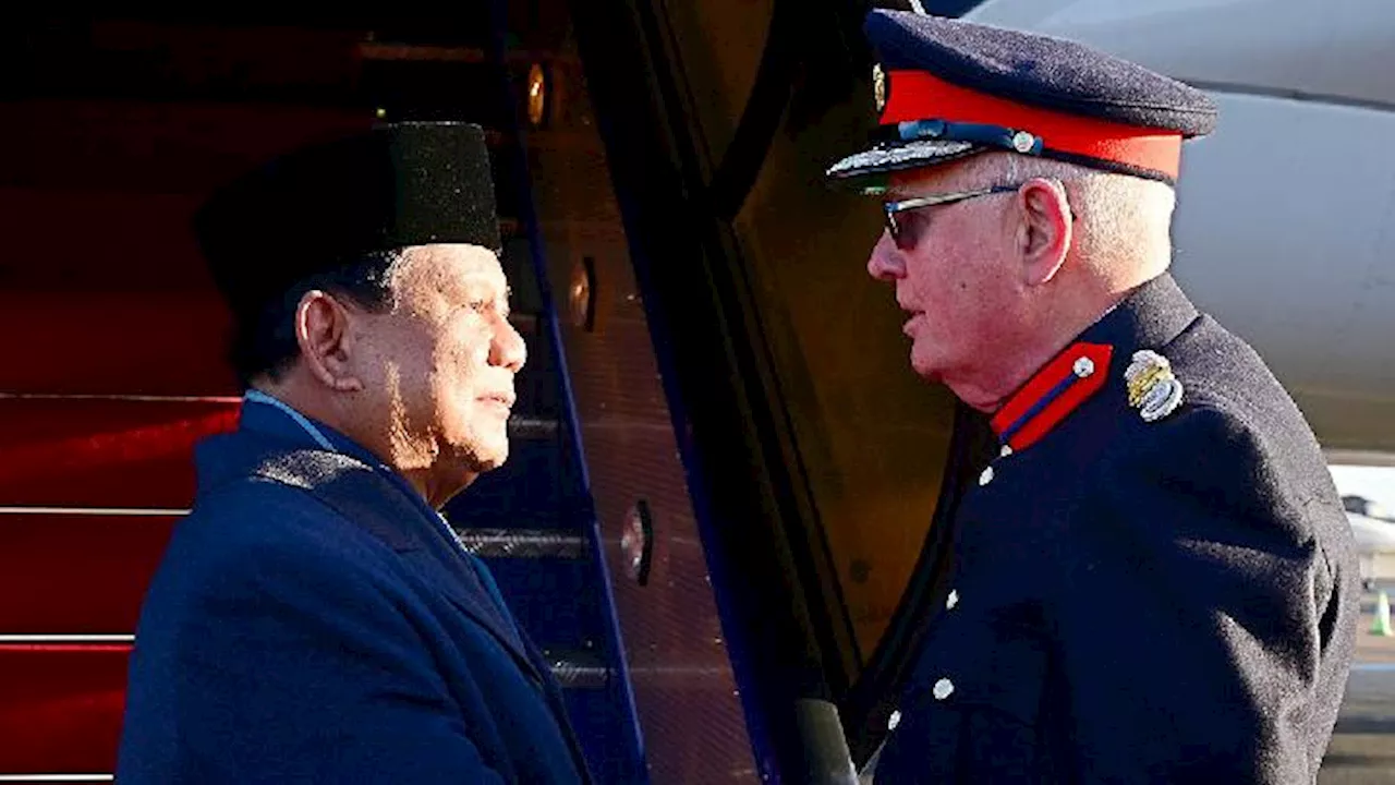 Tiba di Inggris, Prabowo Bakal Bertemu Raja Charles III dan PM Keir Starmer