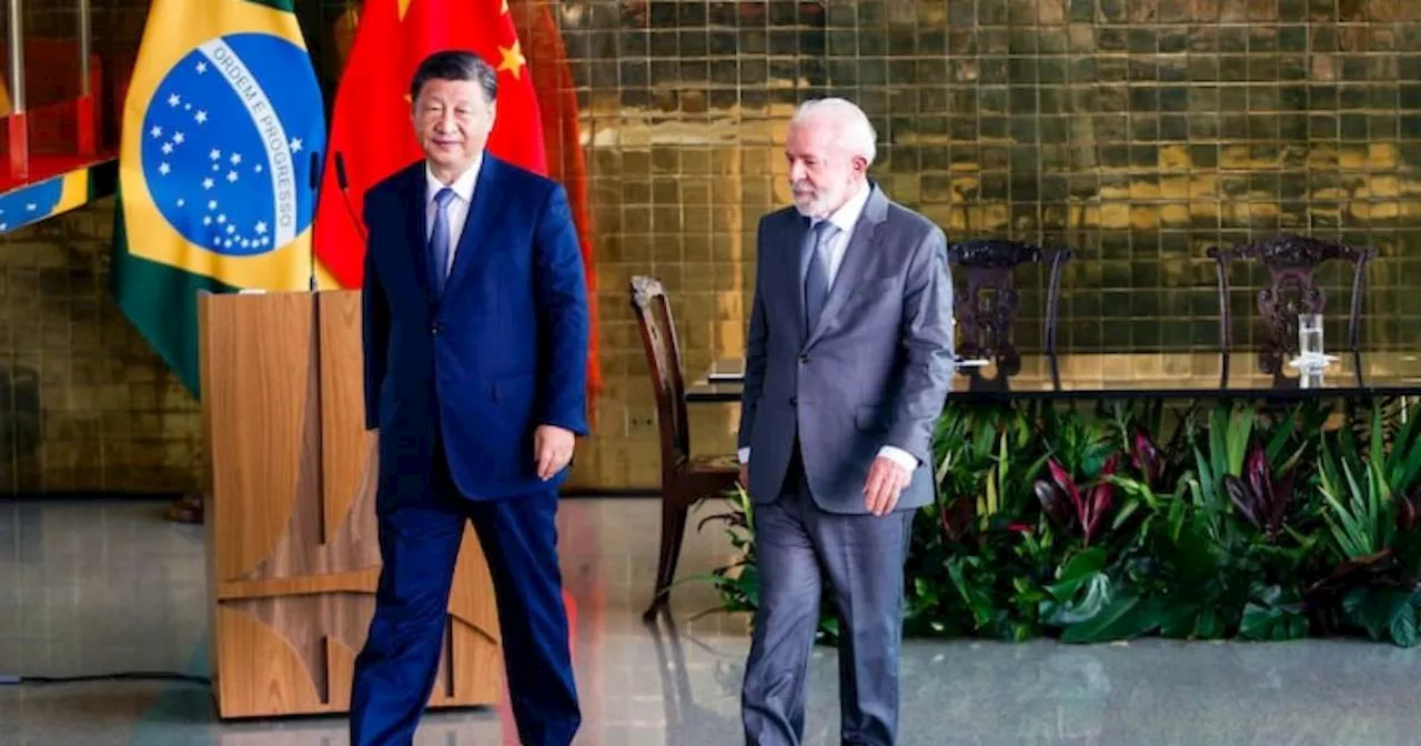 Lula recepciona Xi Jinping para jantar no Itamaraty após assinatura de acordos entre Brasil e China