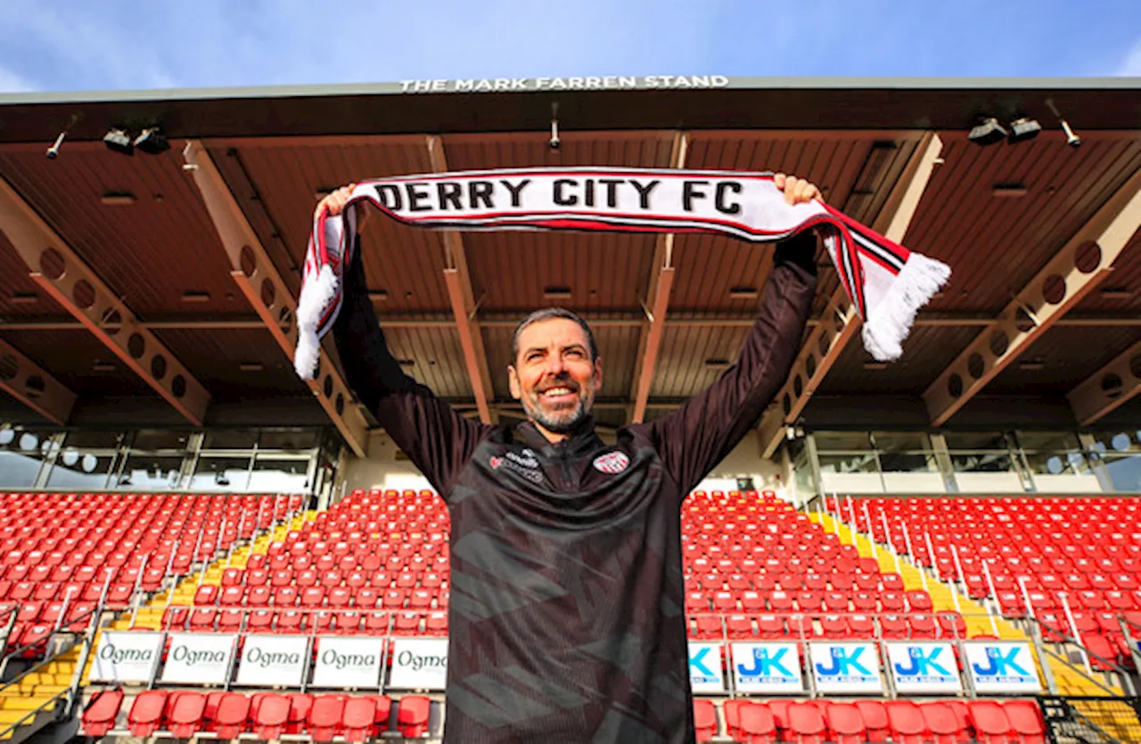 'The biggest club on the island of Ireland' - new boss Lynch sets target for Derry City