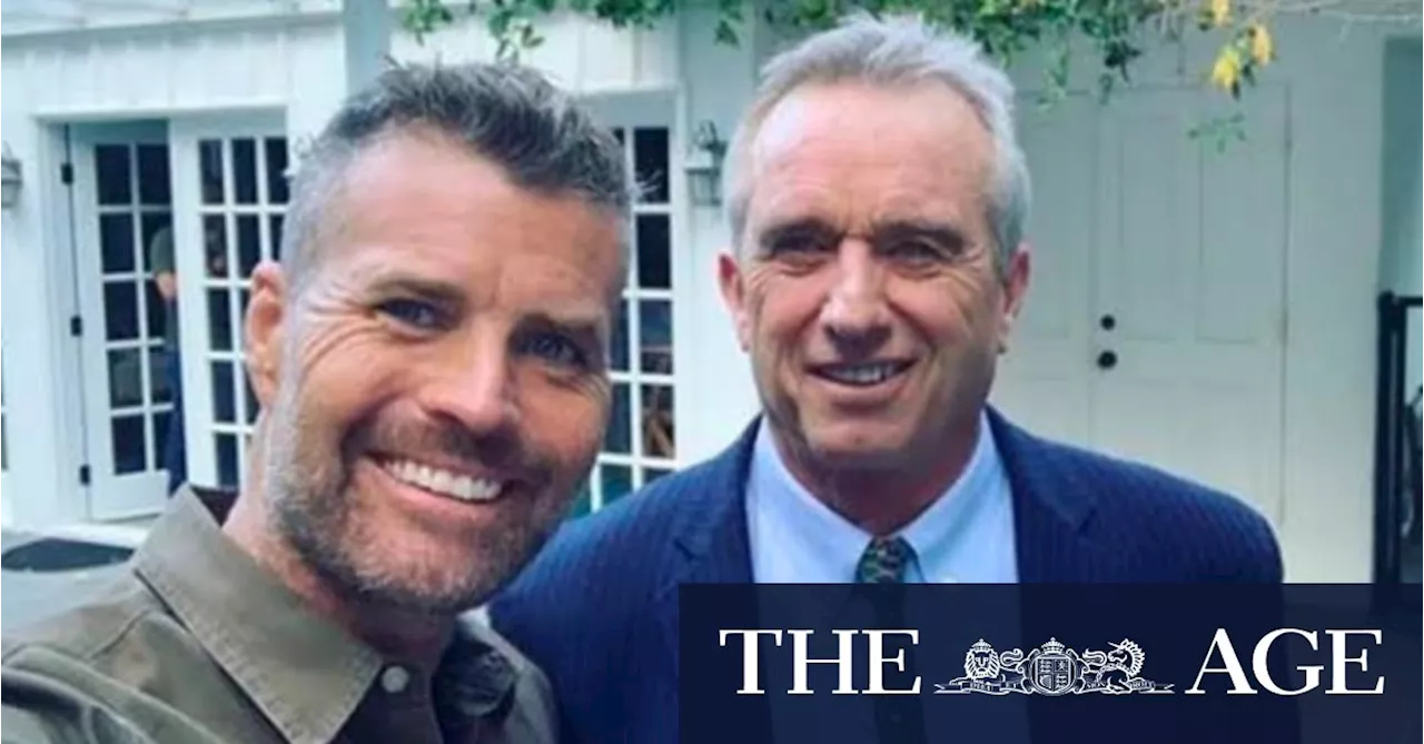 Former celebrity chef Pete Evans to publish cookbook with RFK Jr