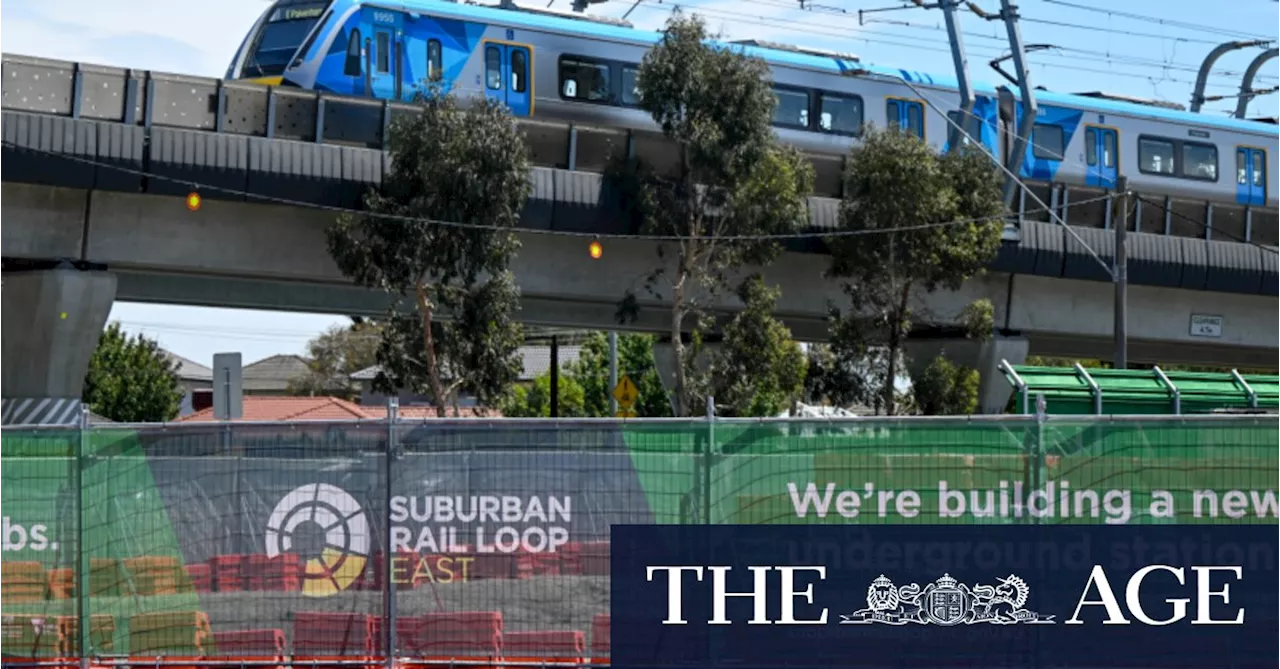 Spending restrictions on Suburban Rail Loop builders to avoid budget shock