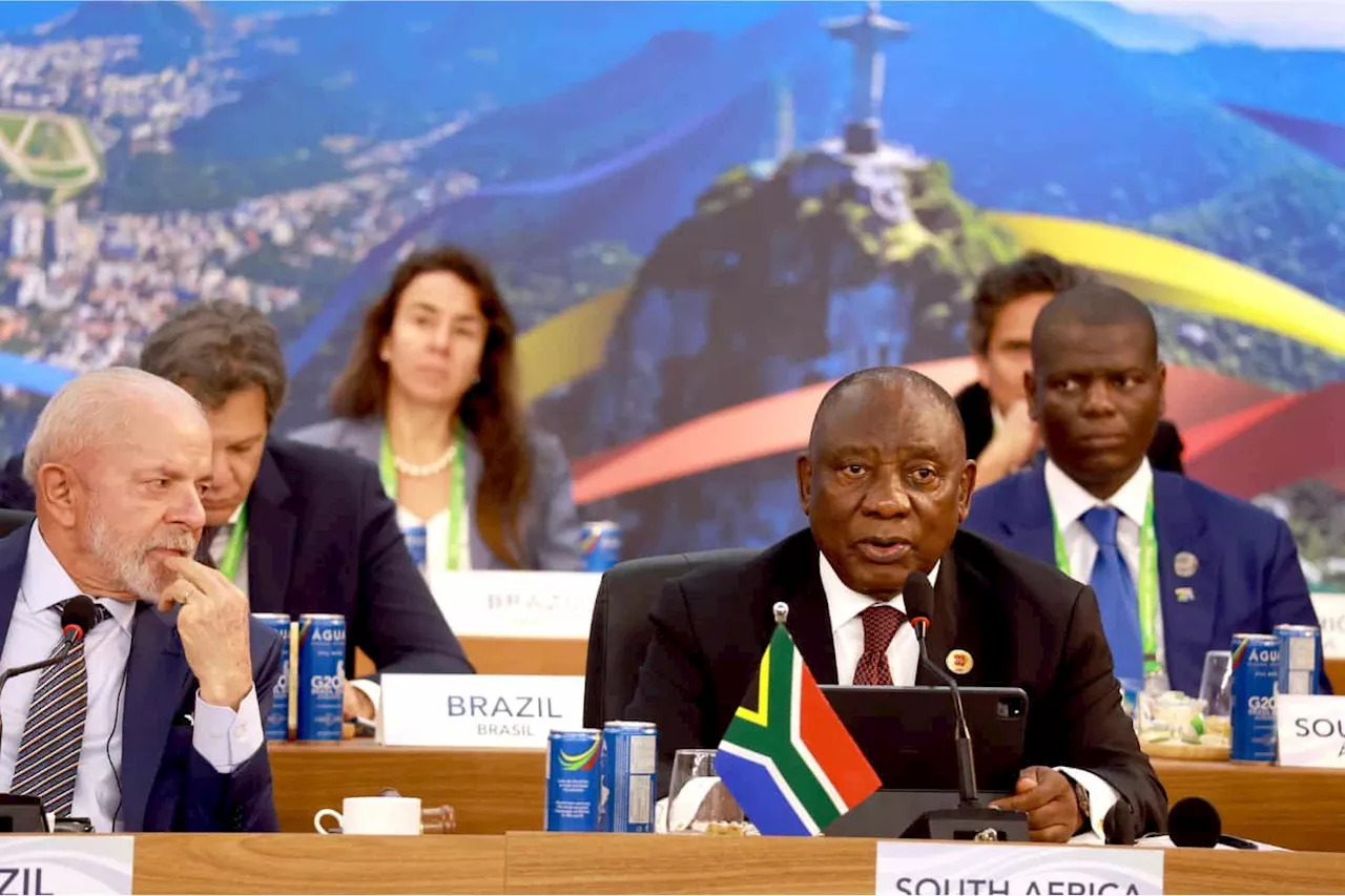 WATCH G20: Ramaphosa promises to carry on ‘good work’ done by Brazil