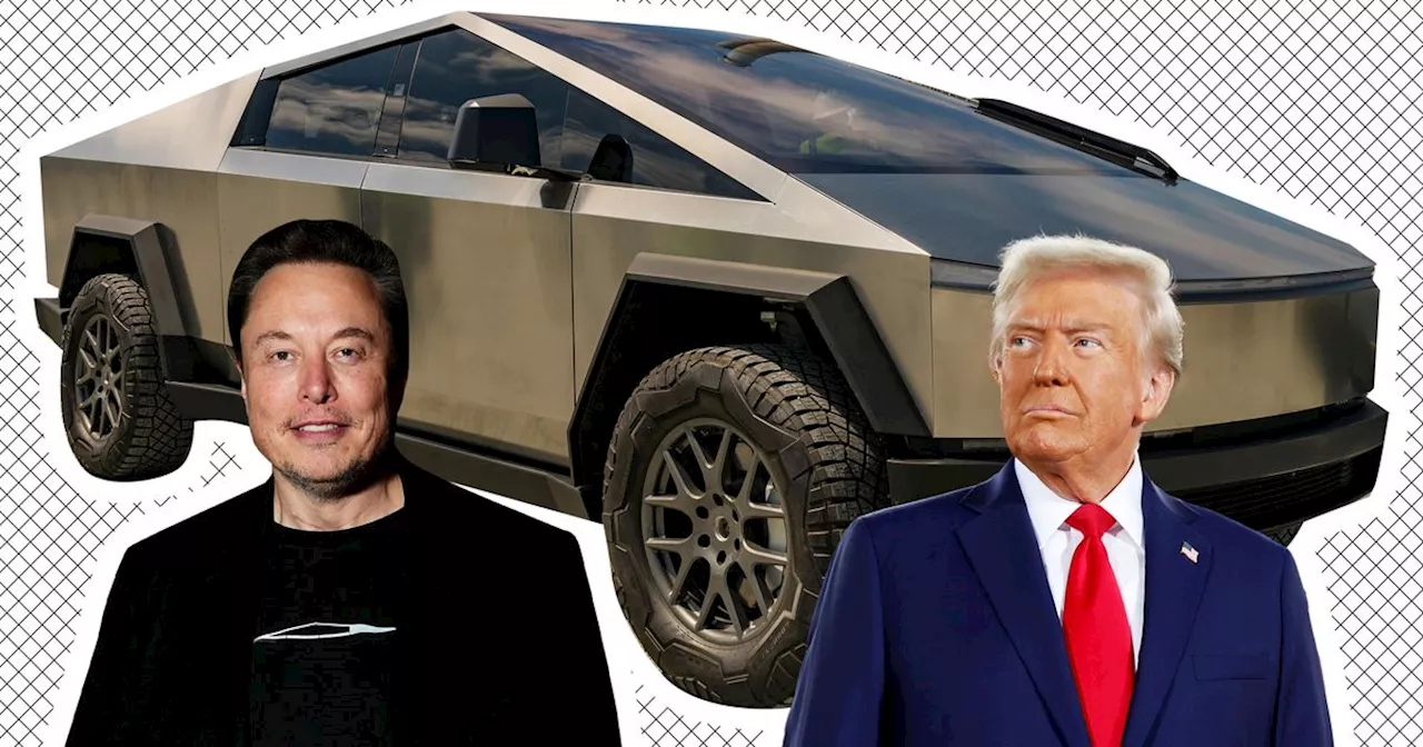 Tesla Cybertruck Joins Trump’s Motorcade