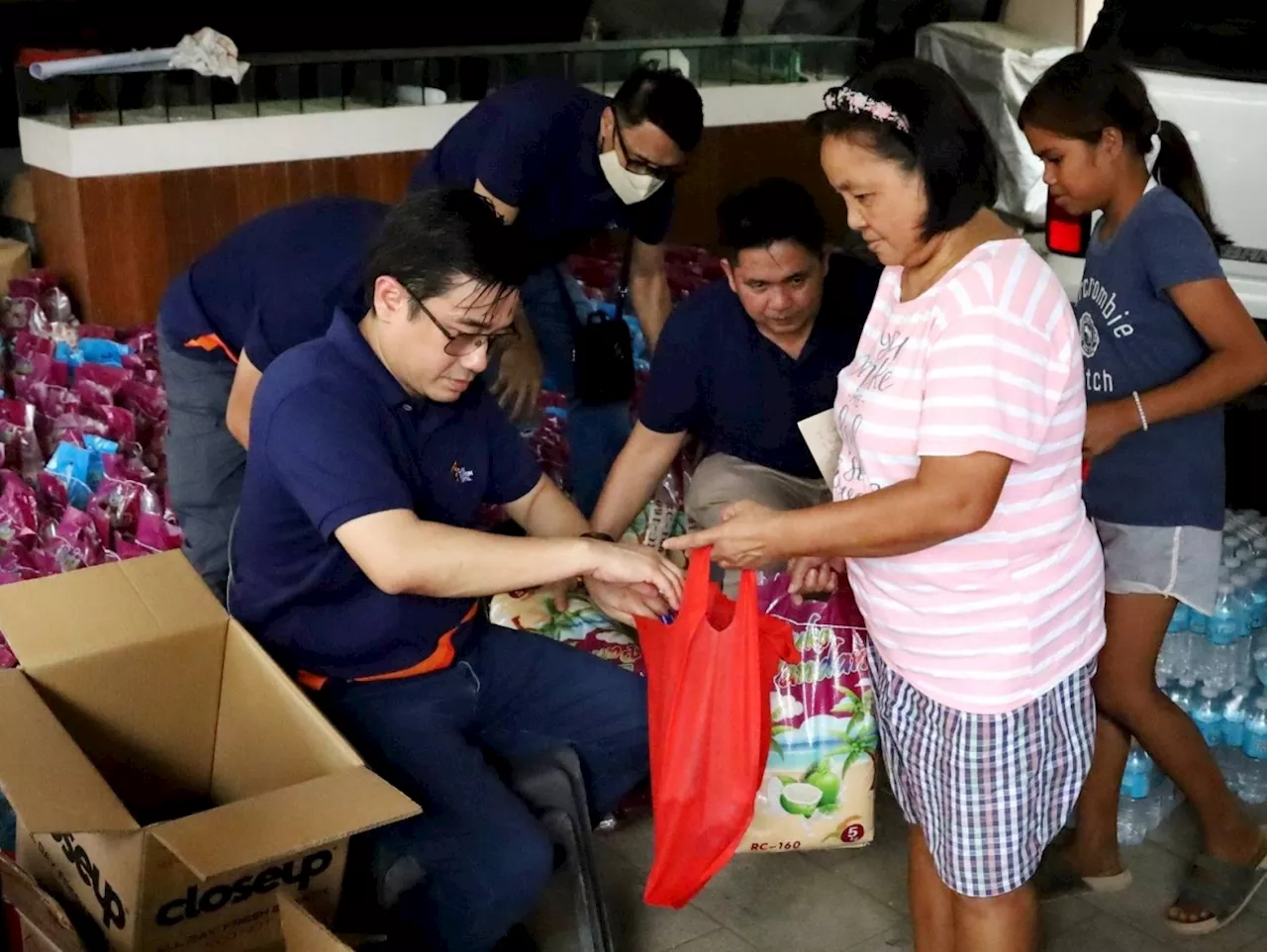 CIAC extends relief aid in storm-stricken Batangas town