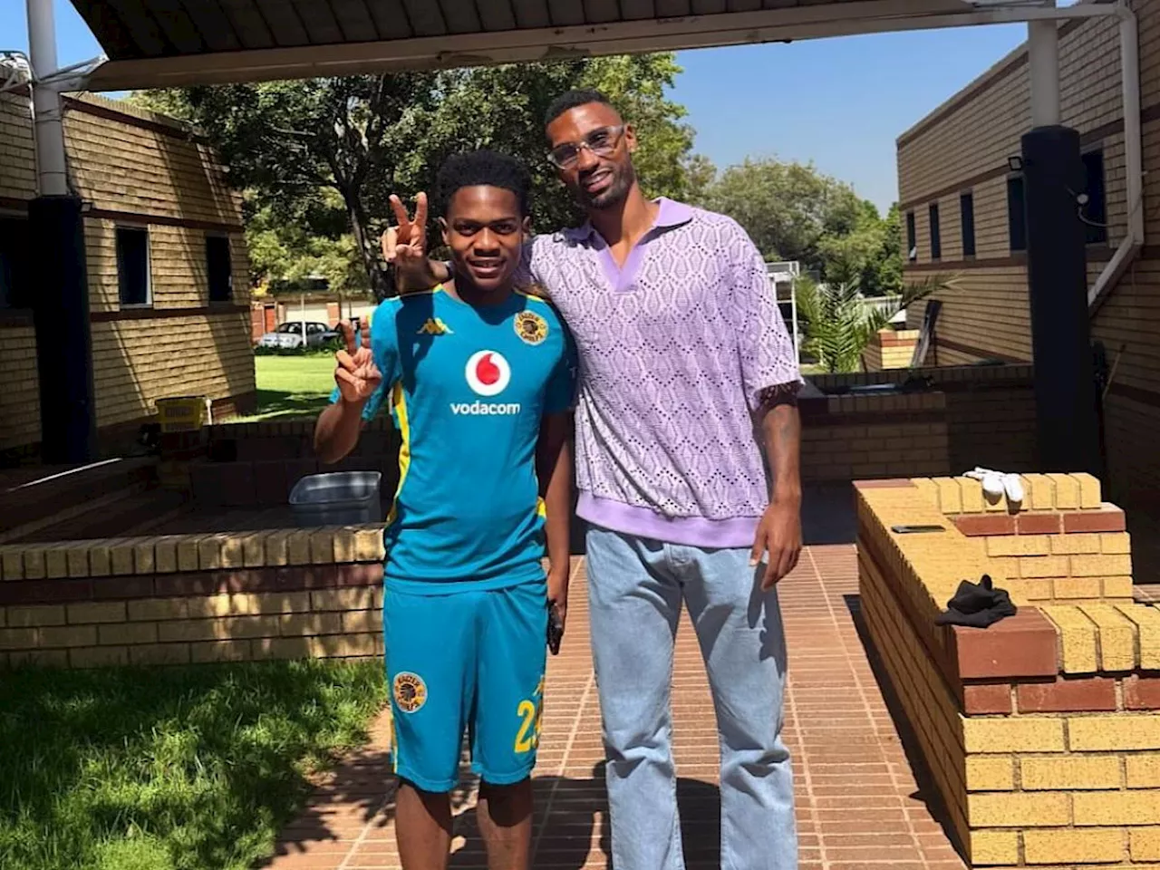 PIC: Miguel Inacio’s isiZulu birthday wish for Kaizer Chiefs’ starlet Mfundo Vilakazi warms hearts