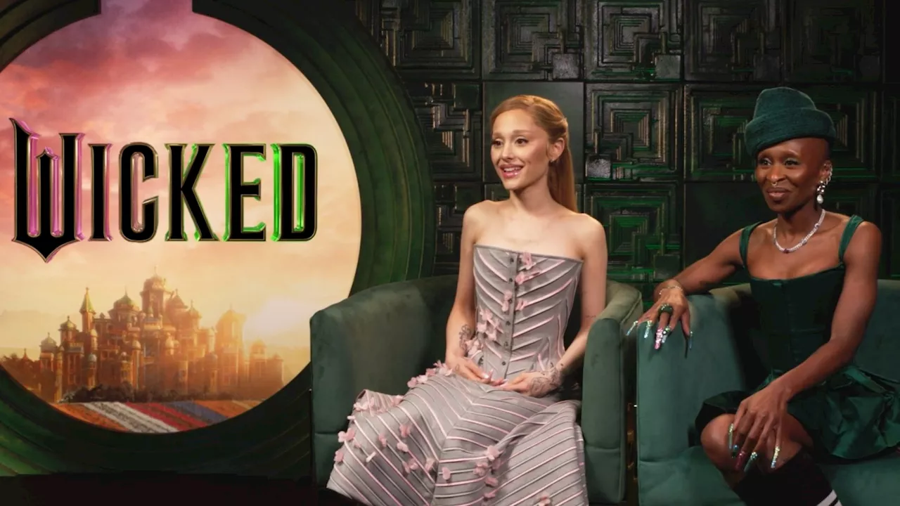 ‘Wicked’ Stars Ariana Grande & Cynthia Erivo Say They’d Love to do a Broadway Musical Together