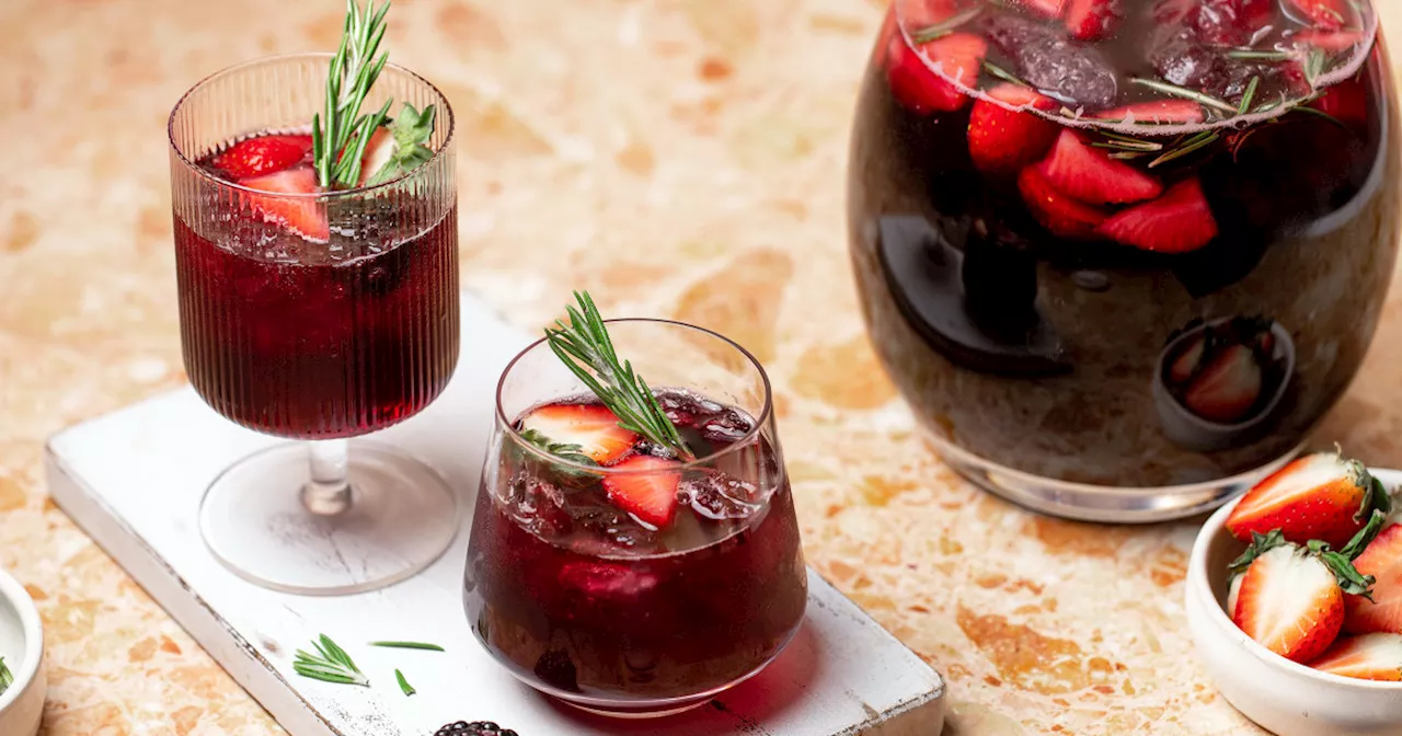 Berry-Herb Sangria Recipe