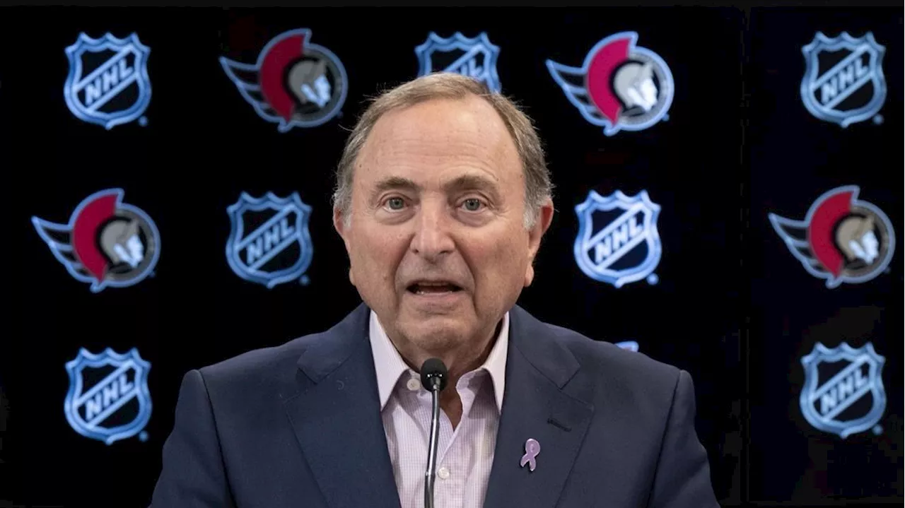 Bettman cautiously optimistic about new Senators arena in downtown Ottawa