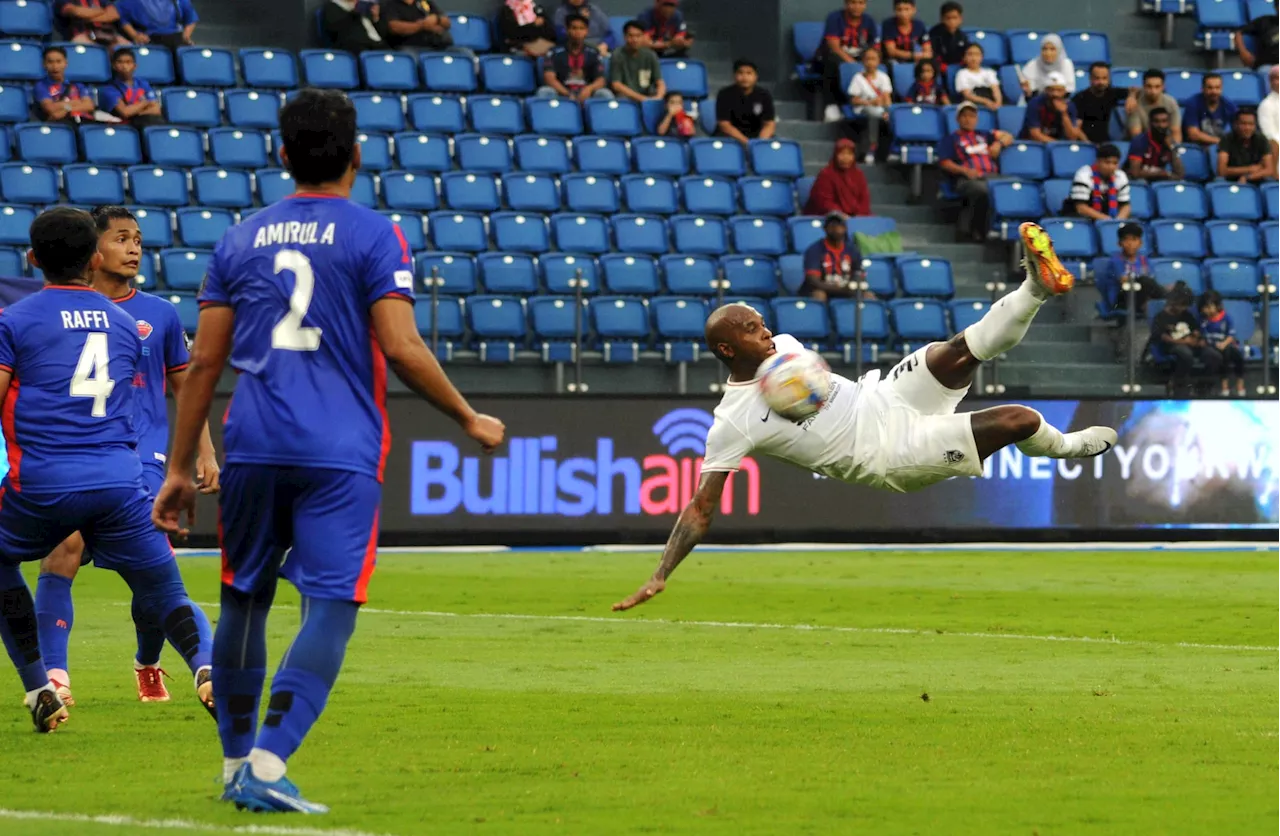 JDT mudah benam KL Rovers 3-0, Heberty ledak hatrik