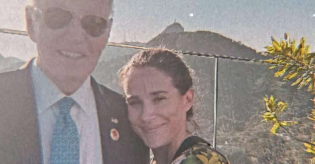 Filha de Biden se descuida e revela cuidado do pai em hotel no Rio